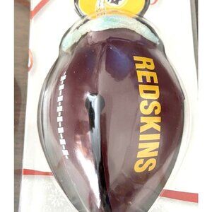 Washington Redskins Ornament Metal Football Bell Collectible Christmas Tree New